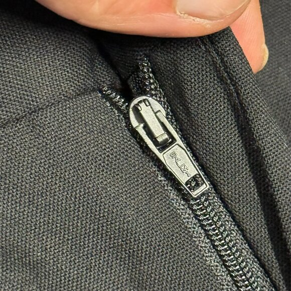 Dolce & Gabanna Dress Pants Stretch Black Wool Trousers Made in Italy 34x29 - Picture 3 of 9